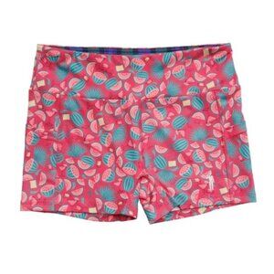 WILLIAM MURRAY GOLF Seed Spitters Women's Underall Shorts Watermelon M